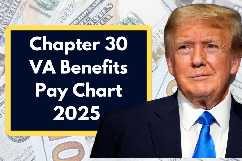 Chapter 30 VA Benefits Pay Chart 2025 - What is the Monthly Amount You'll Receive this year?